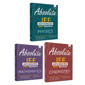 Absolute JEE Advanced Physics, Chemistry, Mathematics Combo Set of 3 Books 2500+ Questions with Formula Sheet Latest Solved Paper and 3 Mock Tests
